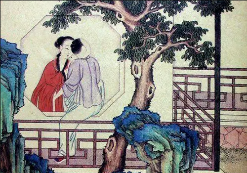 图片[1]_古代春宫图大全，古代日本/印度/韩国春宫图册欣赏(组图)_我的好趣坞