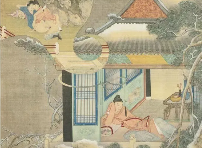 图片[1]_古代春宫图大全，古代日本/印度/韩国春宫图册欣赏(组图)_我的好趣坞