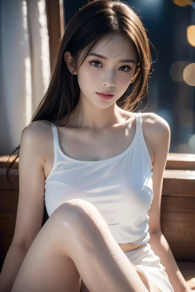 AI唯美少女 爱情这种快乐的东西，世人皆孜孜以求_我的好趣坞